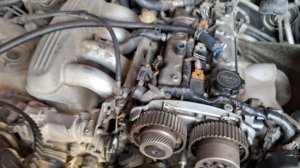 Замена ремня ГРМ мотор 3S-GE Beams. Ищем где давит масло. Эпизод 2