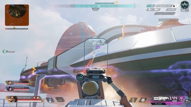 EMBARRASSING TIKTOKERS IN DIAMOND WITH SHEILA (APEX LEGENDS SEASON 12) RAMPART IN RANKED смотреть онлайн