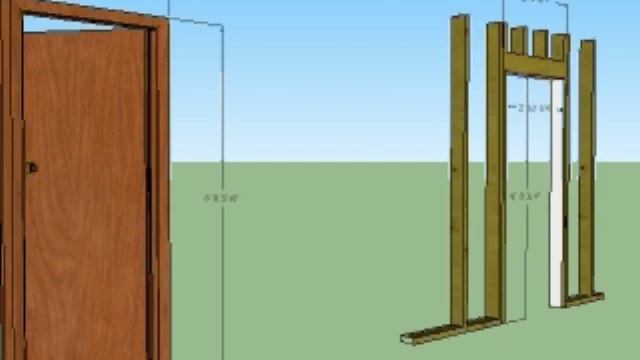 How to frame a door or window opening for your home or business. смотреть онлайн