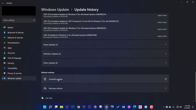 How to Uninstall Updates on Windows 11 смотреть онлайн
