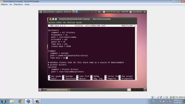 Practica Samba (INSTALACION Y CONFIGURACION) смотреть онлайн
