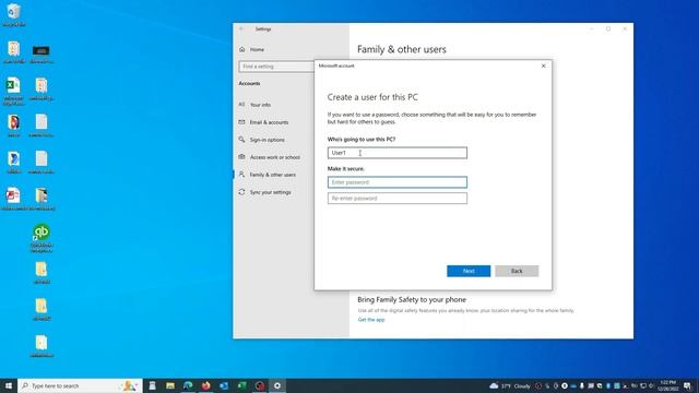How to add a local user in Windows 10 Home or Pro смотреть онлайн