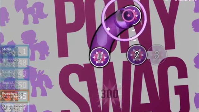Swagberg - Pony Swag (Feat. Maros) Osu! (HR,HD,SD) смотреть онлайн