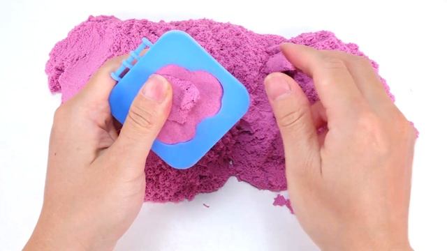 How to make an apple and a car from pink dynamic sand смотреть онлайн