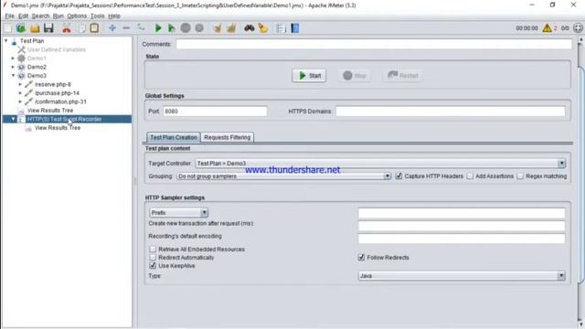 Session3 JmeterRecording&UserDefinedVariable смотреть онлайн