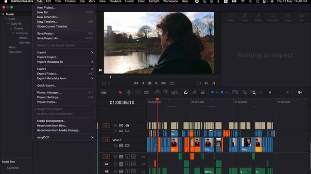 How to Create a New Folder in the Media Pool | Organize Clips for Faster Editing in DaVinci Resolve смотреть онлайн