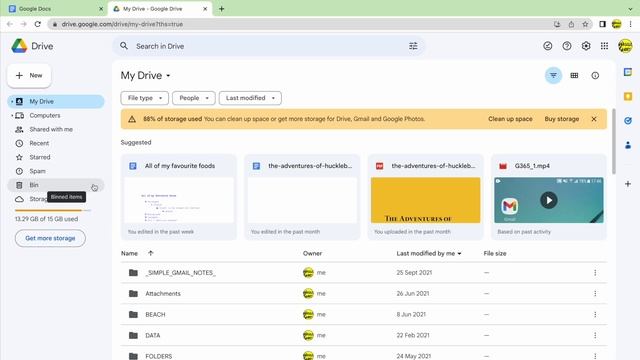 How to recover deleted documents on Google Docs смотреть онлайн