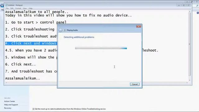 How to fix no audio device (No download) смотреть онлайн