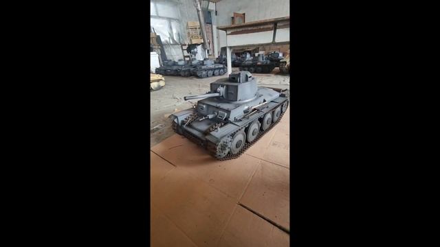 1/6 Scale RC TANK - The Panzer 38(t) - The Panzerkampfwagen - WWII Tank - pz.kpfw. 38(t) ausf. f смотреть онлайн