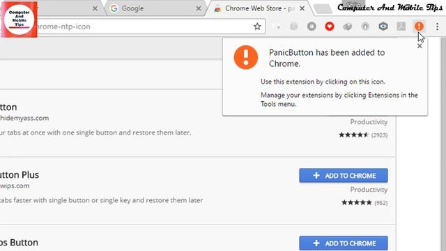 How To Hide all Tabs In Chrome With One Click [Malayalam] - COMPUTER AND MOBILE TIPS смотреть онлайн