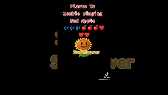 PVZ2 Singing Bad Apple смотреть онлайн