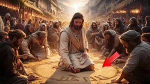 Почему ИИСУС писал что-то на песке?