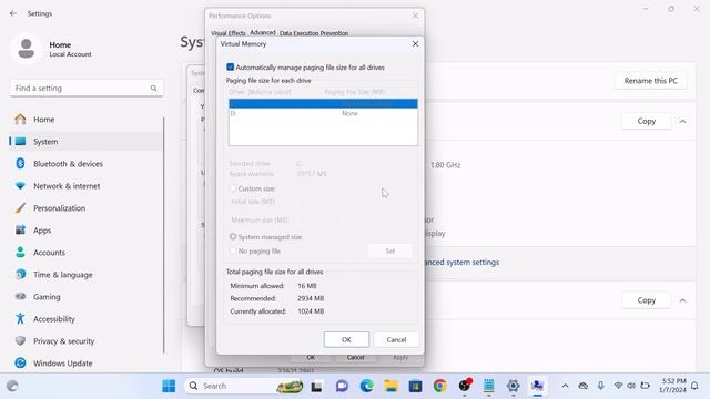 How to Increase Virtual Memory on Windows 11 | Increase Virtual RAM смотреть онлайн