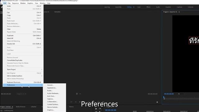 วิธีแก้ไข สระจม สระซ้อนทับ โปรแกรม Adobe Premiere Pro 2021 смотреть онлайн