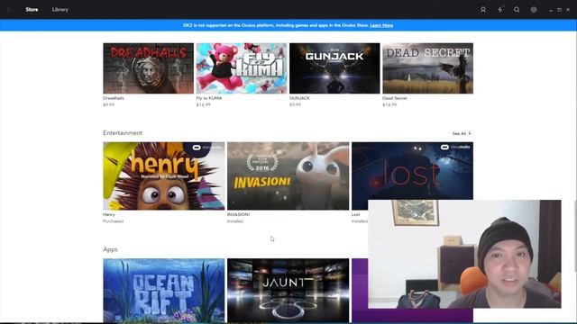 Oculus Rift DK2 + Oculus Home and Launch Titles смотреть онлайн