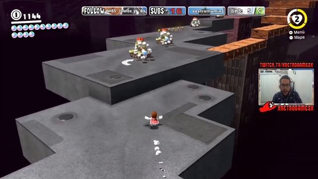 SWITCH l Super Mario: Odyssey l AL 100% l #43 l ¡TODO A LA PRIMERA HOMBRE YA! смотреть онлайн