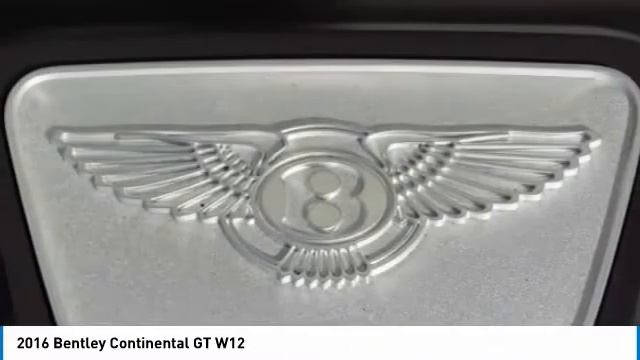 2016 Bentley Continental GT F6118