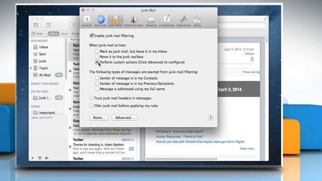 How to Change the Junk Mail Filter Settings in Mac® OS X™ смотреть онлайн