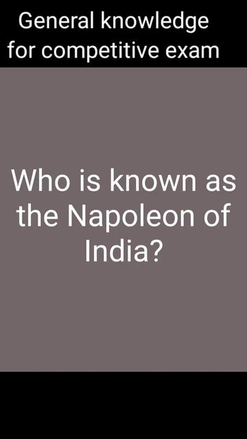 Napoleon of India #shorts смотреть онлайн