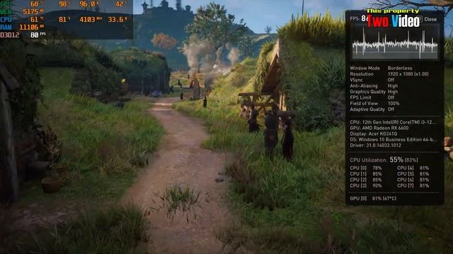 RX 6600 Assassin's Creed Valhalla смотреть онлайн