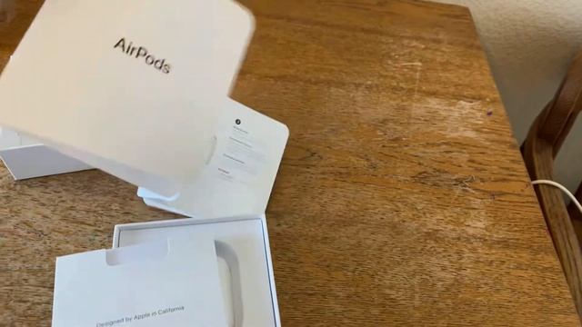 Unboxing Apple Air Pods with charging case!!!! смотреть онлайн