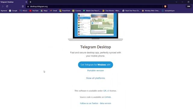 How to Login to Telegram on Laptop 2022 смотреть онлайн