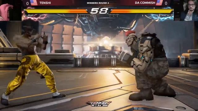 TENSHI VS DA COMMISH [FULL MATCH] TEKKEN TUESDAY #34 LIVE FROM THE NERD BAR смотреть онлайн