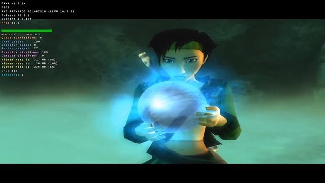 Beyond Good and Evil - Lutris - Fedora 32 - UPlay+ - [DXVK_HUD] смотреть онлайн