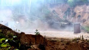 Взрыв 50 кг ТНТ. ЗАО «АЛЬФА»