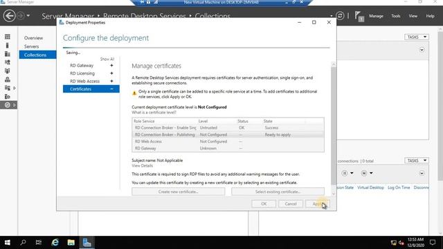 29-Remote Desktop Web App, Server 2019 смотреть онлайн
