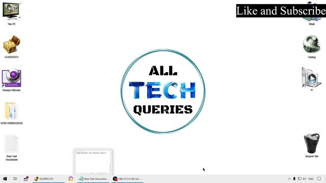 How to Hide/Disable Windows Search from Taskbar смотреть онлайн