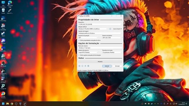 Criando pendrive bootavel usando o RUFUS смотреть онлайн