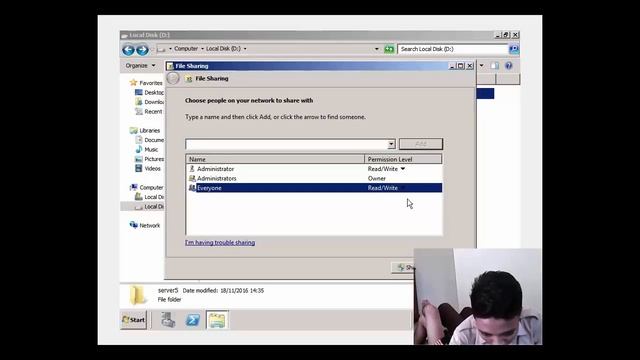 Konfigurasi Windows server 2008 (ADDS, DHCP, File sharing , Remote Access, NAT, IIS) смотреть онлайн