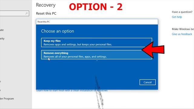 Reset Windows 10 Without Losing Your Files - Removes Virus and Makes System Faster смотреть онлайн