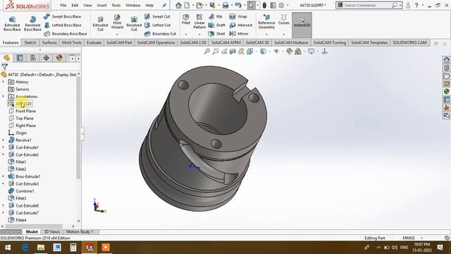 Weight Calculations in Solidworks смотреть онлайн