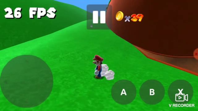 Super Mario 64 hd en android primer nivel :3 смотреть онлайн