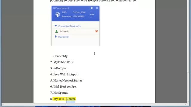 [Opinion] 10 Best Free WiFi Hotspot Software for Windows 11/10 смотреть онлайн