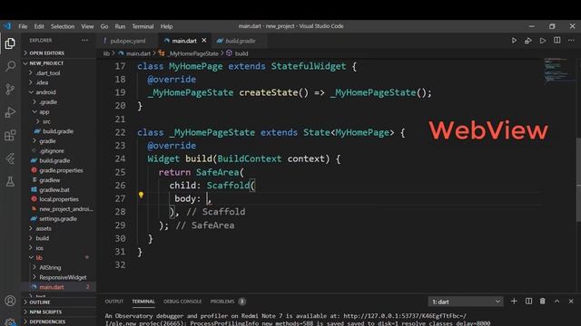 62. Flutter- WebView смотреть онлайн