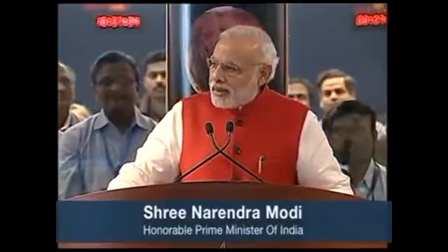 [WATCH] PM Modi Congratulates ISRO Scientists and Say Today Mangal Has Got MOM смотреть онлайн