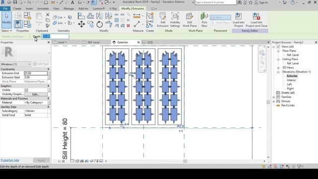 WINDOW MODELING (Family)-Revit Advanced Tutorial смотреть онлайн
