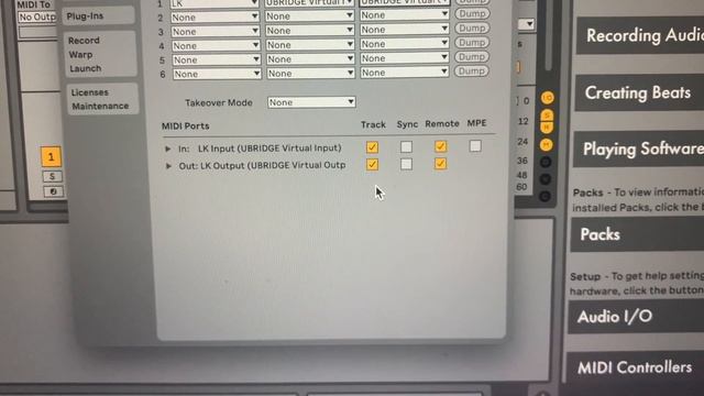 Setting up LK Ableton Remote смотреть онлайн