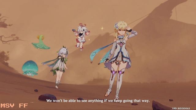 Meeting Apep in Genshin be like смотреть онлайн