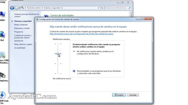 Desactivar el control de cuentas de usuario (UAC) смотреть онлайн