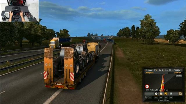Intel HD Graphics 4000 Euro Truck Simulator 2 | Logitech G29 Gameplay смотреть онлайн