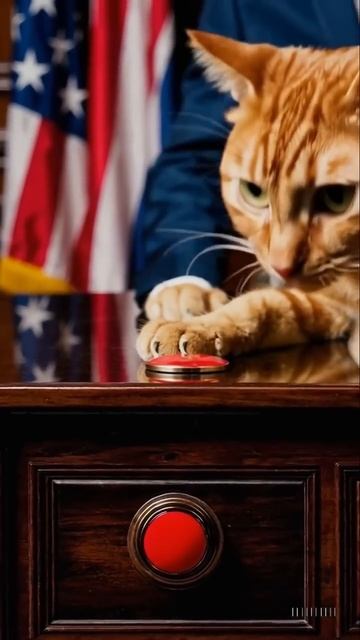Un chat derrière le bureau présidentiel смотреть онлайн