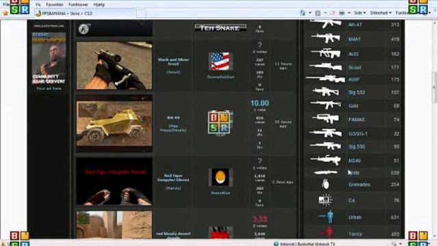 hvordan man får winrar og skins til css смотреть онлайн