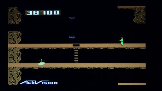 C64 Commodore 64 Pitfall 2 gameplay 2 смотреть онлайн