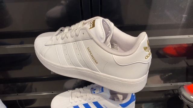 Adidas Superstar XLG (Cloud White/Cloud White/Gold Metallic) - Style Code: ID4655 смотреть онлайн