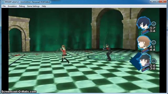 Persona 3 Portable Game Play on PPSSPP Emulator смотреть онлайн
