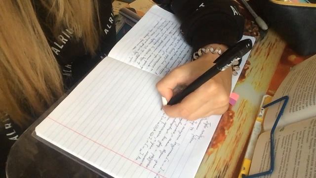 Дневник школьницы #3 // Study with me, заполняю ежедневник смотреть онлайн